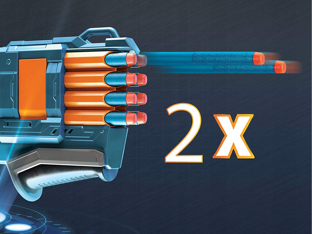 Nerf Elite 2.0 Warden pistole ar 16 šautriņām