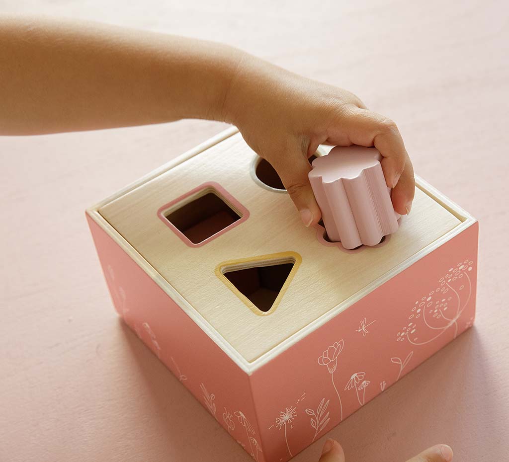 Little Dutch formu un krāsu šķirotājs – koka izglītojoša rotaļlieta bērniem