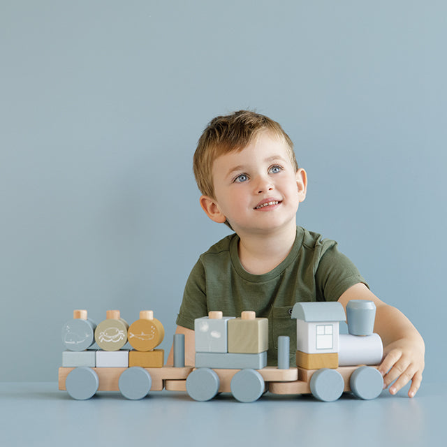 Little Dutch koka vilcieniņš Okeāns – rotaļlieta ar jūras tēmu bērniem