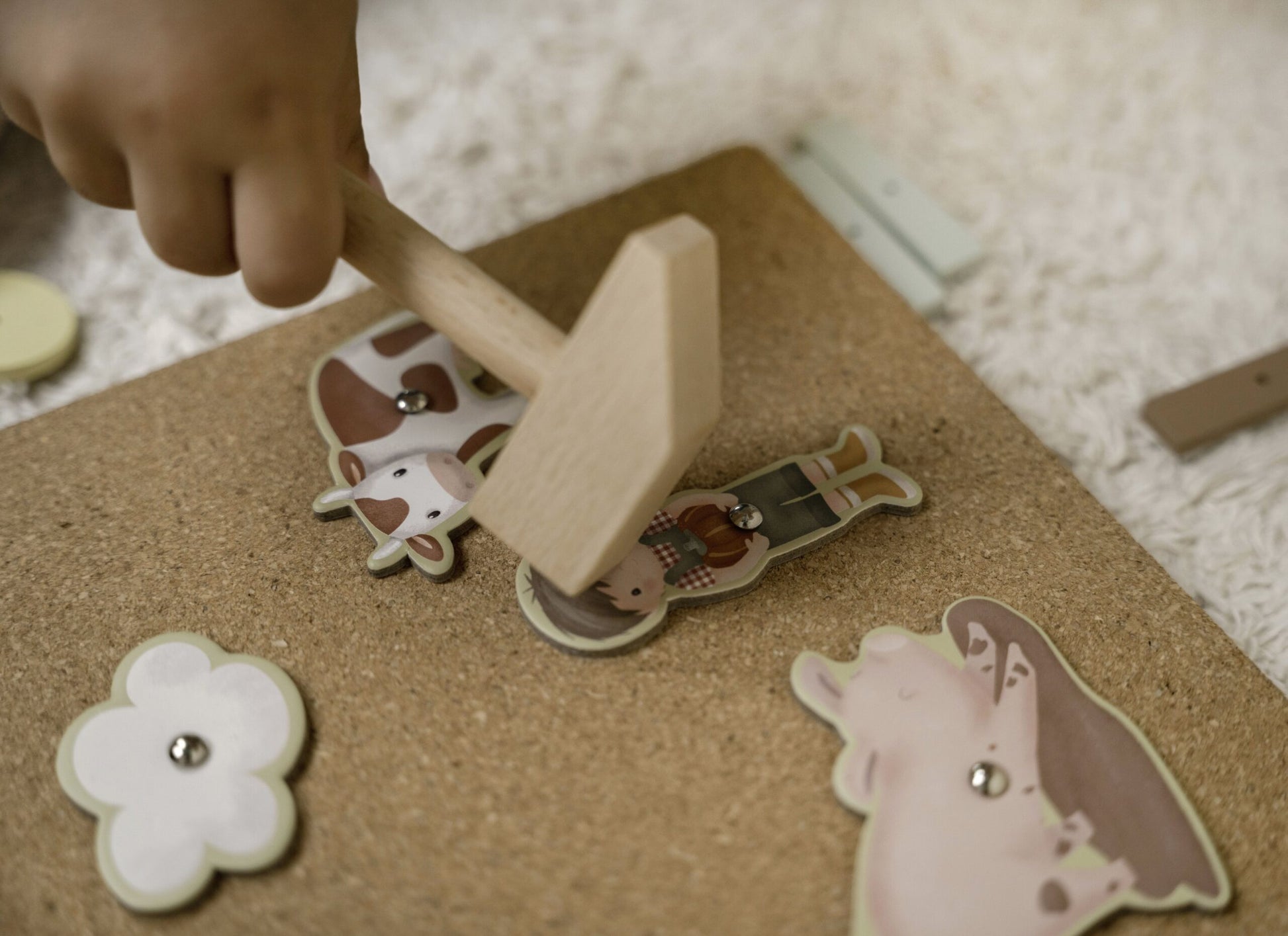 Little Dutch pienaglojams mākslas komplekts Mazā ferma – radošs komplekts bērniem