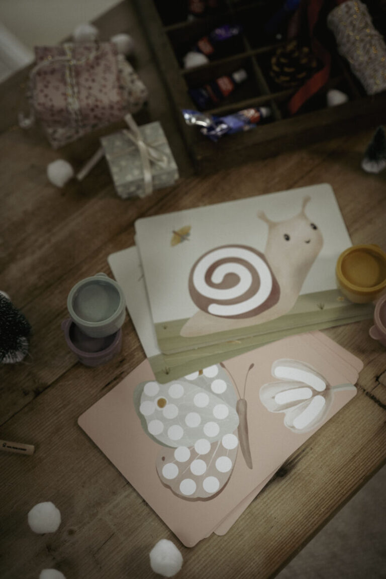 Little Dutch pirkstiņkrāsu komplekts bērniem – radoša un attīstoša rotaļlieta ar drošām krāsām