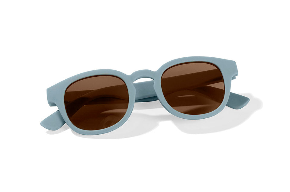 Little Dutch zilas bērnu saulesbrilles – stilīgas UV400 aizsardzības saulesbrilles zēniem un meitenēm vasarai