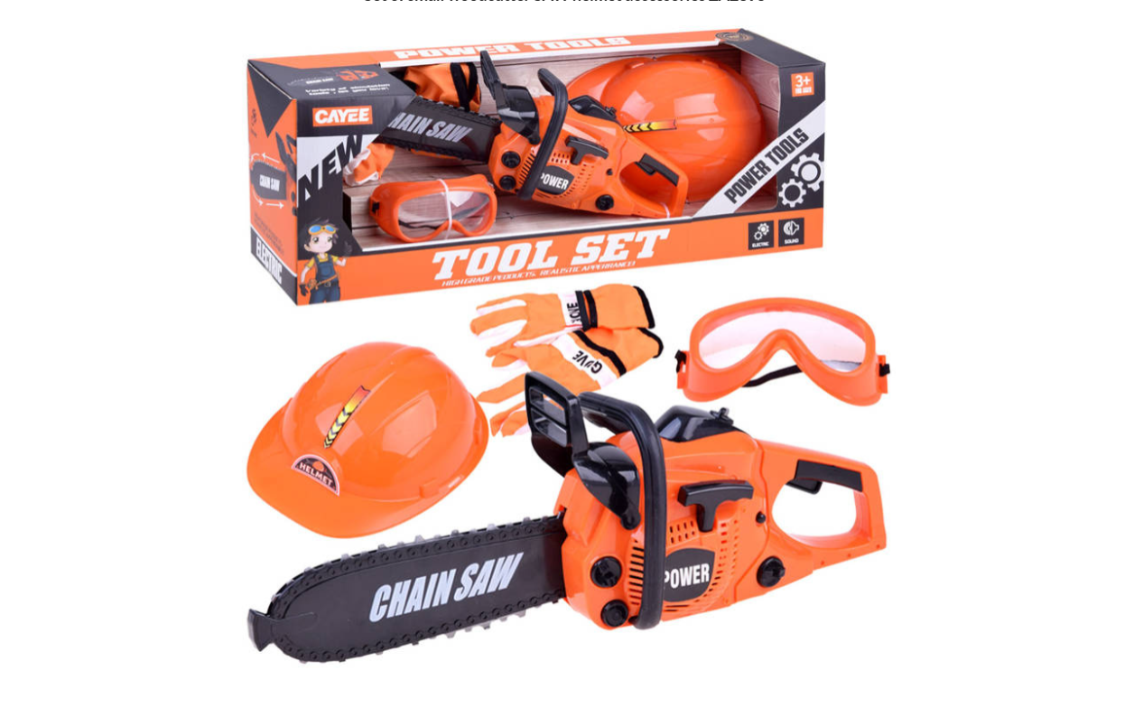 Mazā mežcirtēja rotaļu komplekts ar motorzāģi – aizraujoša rotaļlieta ar skaņas un kustību efektiem bērniem.
