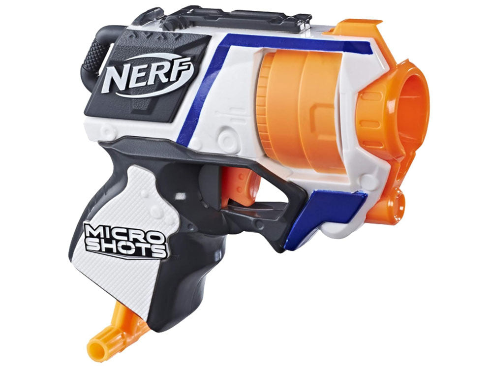 Nerf Strike 6 pistoles komplekts ar šautriņām — rotaļlieta bērniem aktīvām spēlēm un sacensībām ārā vai telpās.
