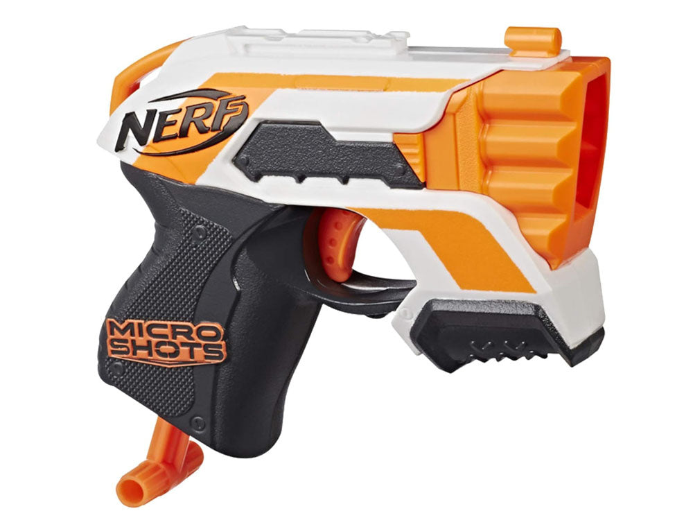 Nerf Strike 6 pistoles komplekts ar šautriņām — rotaļlieta bērniem aktīvām spēlēm un sacensībām ārā vai telpās.