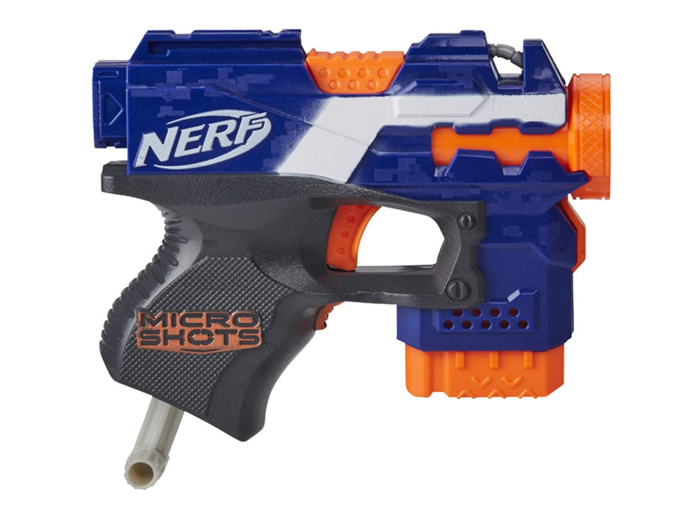 Nerf Strike 6 pistoles komplekts ar šautriņām — rotaļlieta bērniem aktīvām spēlēm un sacensībām ārā vai telpās.