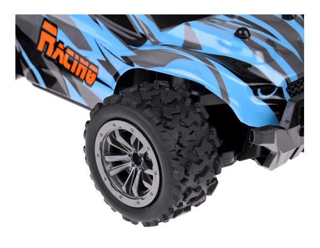 RC mašīna Rapid Monster ar LED apgaismojumu un pulti – radiovadāma rotaļlieta bērniem