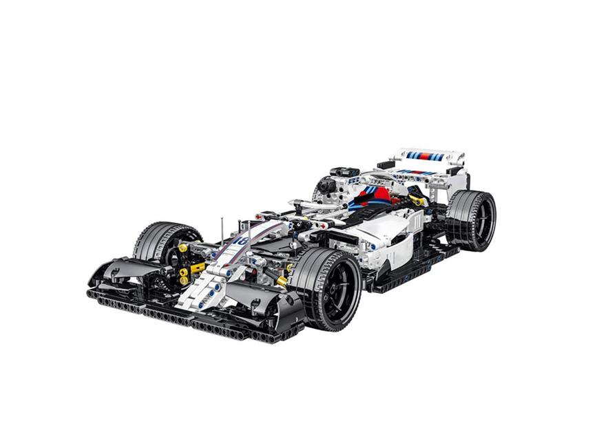 Tehniskais konstruktors Formula 1 auto ar 1152 detaļām – radoša būvēšanas rotaļlieta bērniem