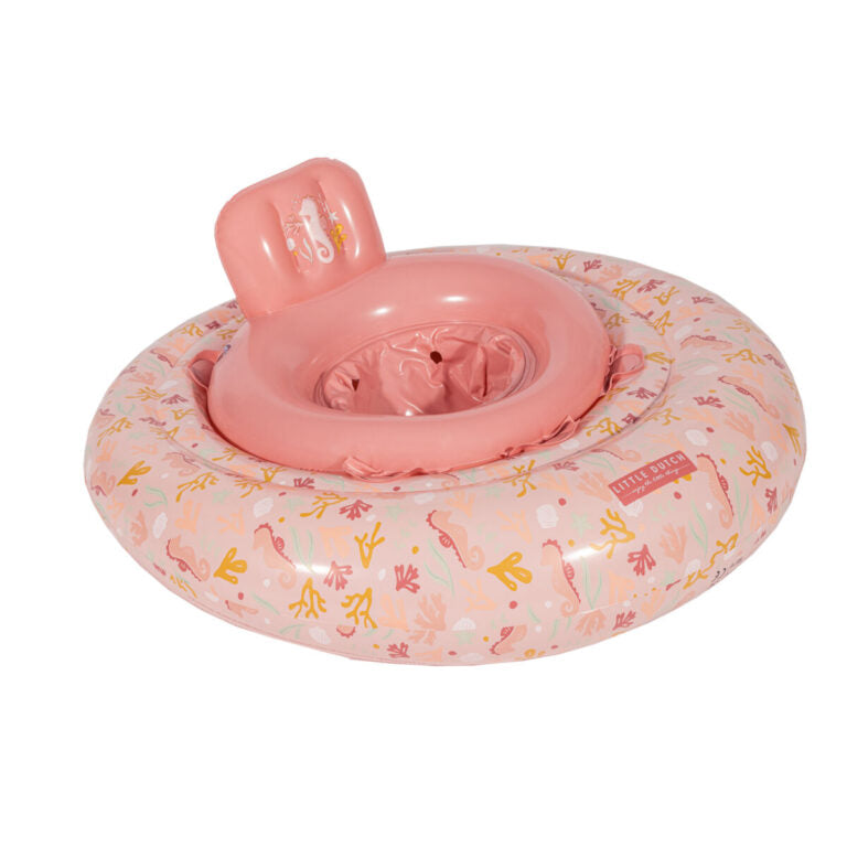 Peldriņķis mazulīšiem Ocean Dreams Pink, Swim Ring Babyfloat, Little Dutch