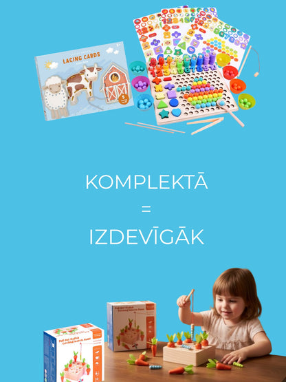 Attīstošais komplekts. 3 PRODUKTI- VIENA CENA