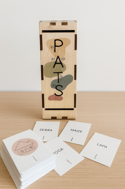 JAUNUMS - spēle PATS Lasītprasmes apguvei