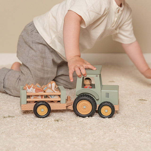 Little Dutch koka traktors bērniem no 1 gada vecuma