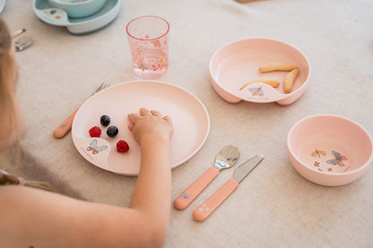 Little Dutch trauki, galda piederumu komplekts - Ziedi un tauriņi