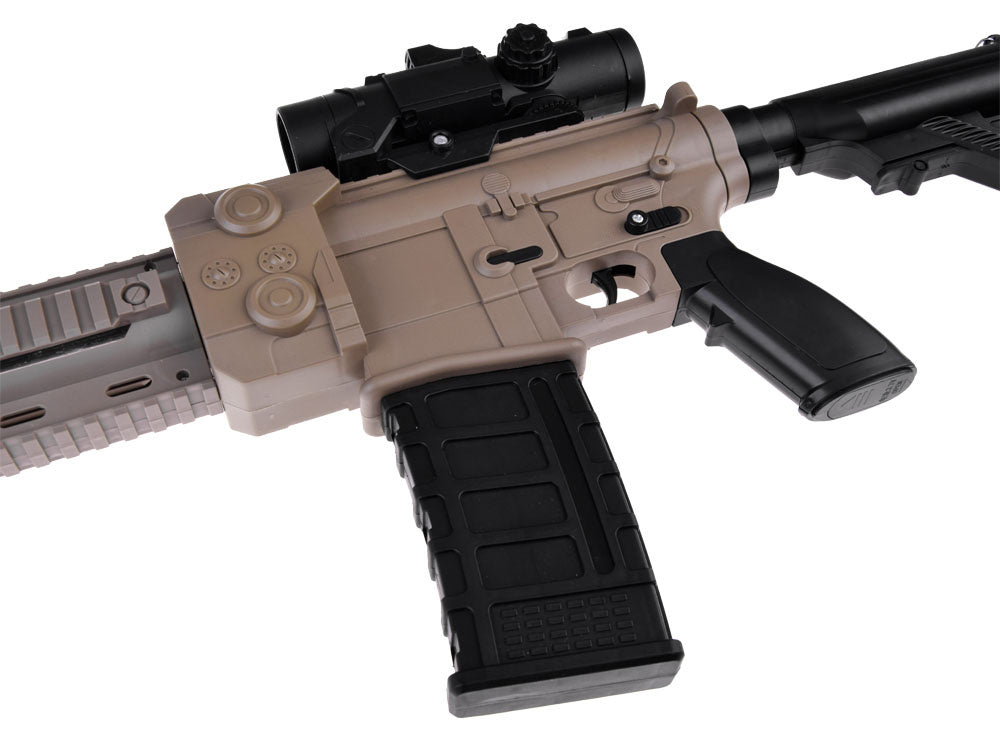 Automātiskā rotaļu šautene bērniem ar putu lodēm – droša un aizraujoša spēle gan mājās, gan ārā