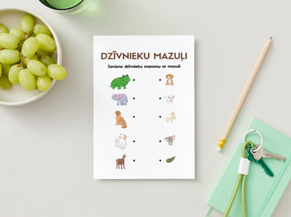 Gudrās lapas – drukājamas darba lapas bērniem PDF formātā, kas attīsta loģisko domāšanu un matemātiskās prasmes.