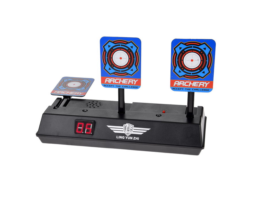 Interaktīvs šaušanas mērķis bērniem ar skaņas un gaismas efektiem – piemērots Nerf pistolei