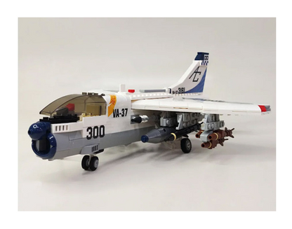 Lidmašīnas konstruktors komplekts ar 683 detaļām – radoša būvēšanas rotaļlieta bērniem