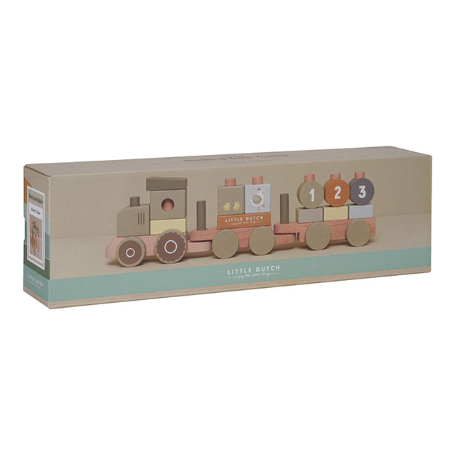Little Dutch koka vilcieniņš Mazā ferma – attīstoša un izglītojoša rotaļlieta bērniem