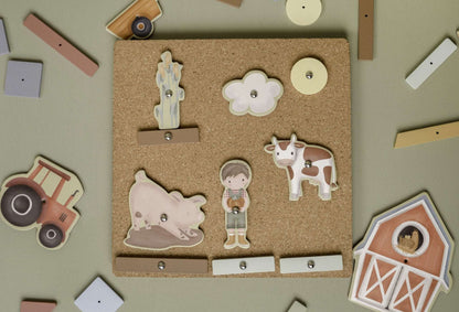 Little Dutch pienaglojams mākslas komplekts Mazā ferma – radošs komplekts bērniem