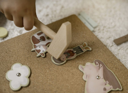 Little Dutch pienaglojams mākslas komplekts Mazā ferma – radošs komplekts bērniem