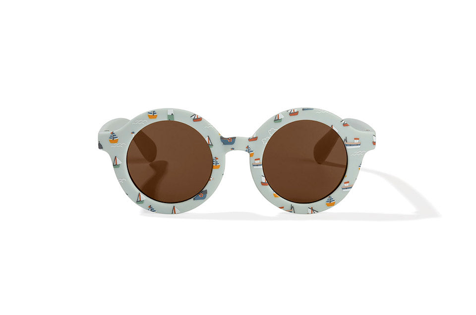 Little Dutch bērnu saulesbrilles Jūrnieku līcis – zilas UV400 aizsardzības saulesbrilles zēniem un meitenēm vasaras saulainām dienām