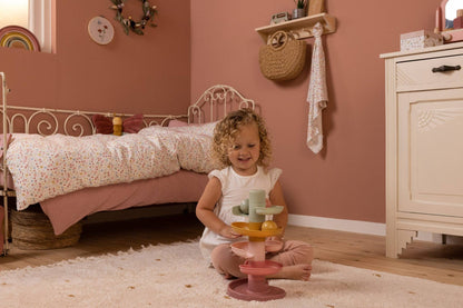 Little Dutch spirālveida tornis – koka bumbiņu rotaļlieta bērniem