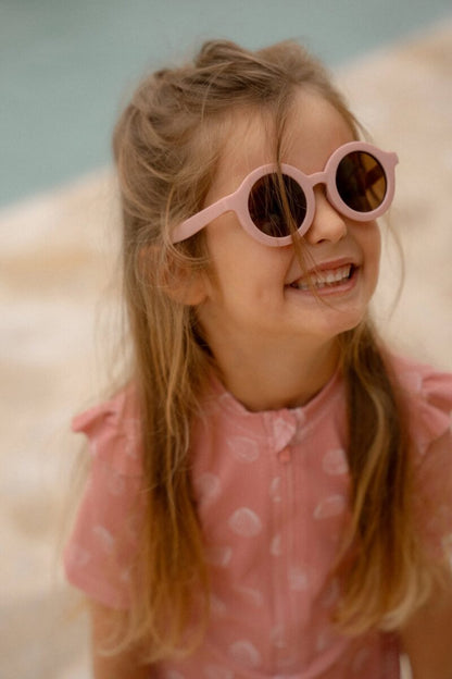 Little Dutch bērnu saulesbrilles rozā krāsā ar UV400 aizsardzību vasaras piedzīvojumiem