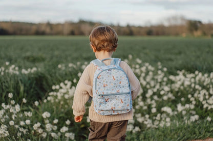 Little Dutch bērnu mugursoma ar Meža draugu dizainu – ērta, viegla un praktiska soma skolai, bērnudārzam un izbraucieniem