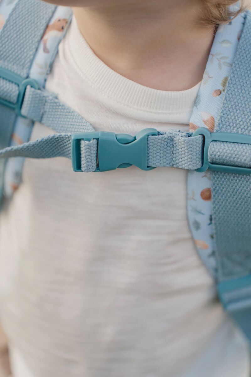 Little Dutch bērnu mugursoma ar Meža draugu dizainu – ērta, viegla un praktiska soma skolai, bērnudārzam un izbraucieniem