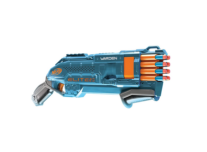 Nerf Elite 2.0 Warden šautriņu pistole bērniem ar 16 šautriņām – rotaļlieta aktīvām un aizraujošām spēlēm