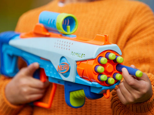 Nerf Elite JR Rookie Pack pistole ar 32 šautriņām un 4 mērķiem