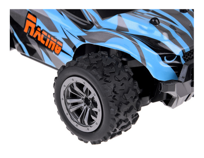 RC mašīna Rapid Monster ar LED apgaismojumu un pulti – radiovadāma rotaļlieta bērniem