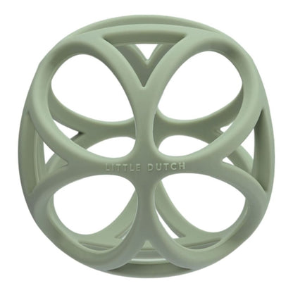 Little Dutch zaļā sensorā bumba mazuļiem – mīksta elastīga spēles bumba maņu un kustību attīstīšanai