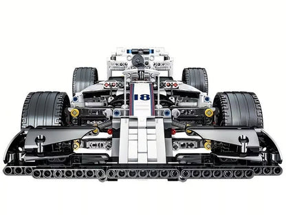 Tehniskais konstruktors Formula 1 auto ar 1152 detaļām – radoša būvēšanas rotaļlieta bērniem