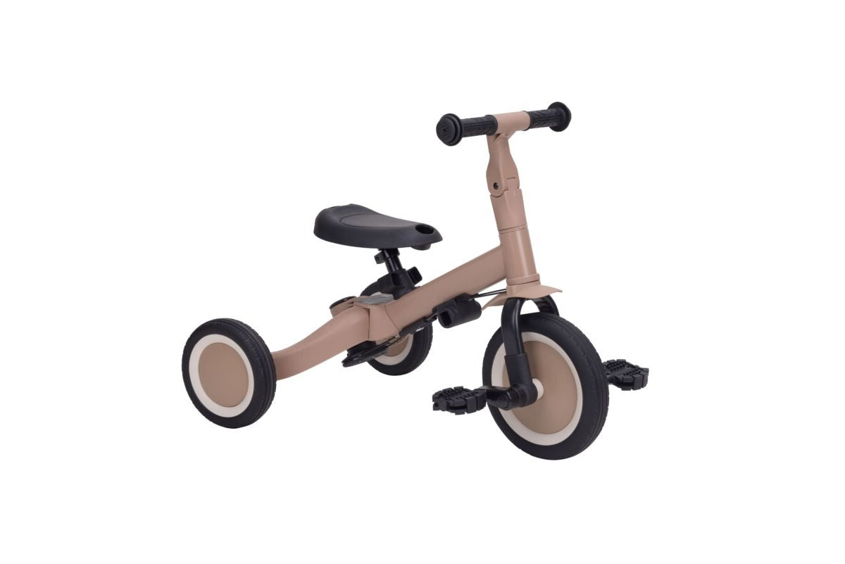 Topmark 4-in-1 trīsritenis un līdzsvara velosipēds bērniem – daudzfunkcionāls braucamais ar pedāļiem un rokturi