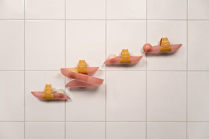 Little Dutch vannas bumbu celiņu komplekts bērniem – rotaļlieta ar piesūcekņiem jautrai peldēšanās laikā un sīko motoriku attīstībai